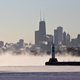 Image for article titled 21 Pictures of Chicago's Modern-Day Ice Age
